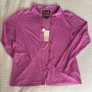 Johnny Was Linen Cardigan